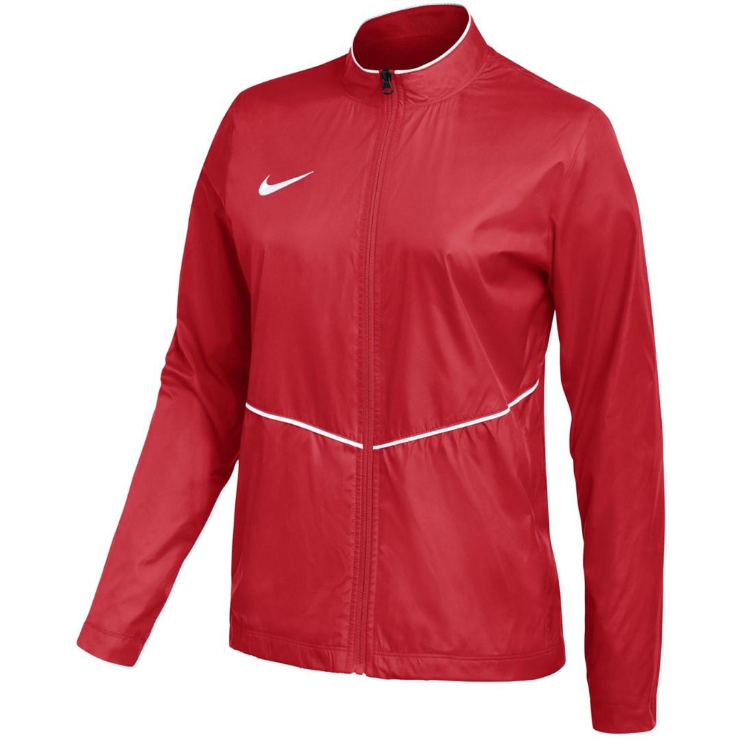 Nike Park 26 Rain damejakke med lynlås - rød, XL