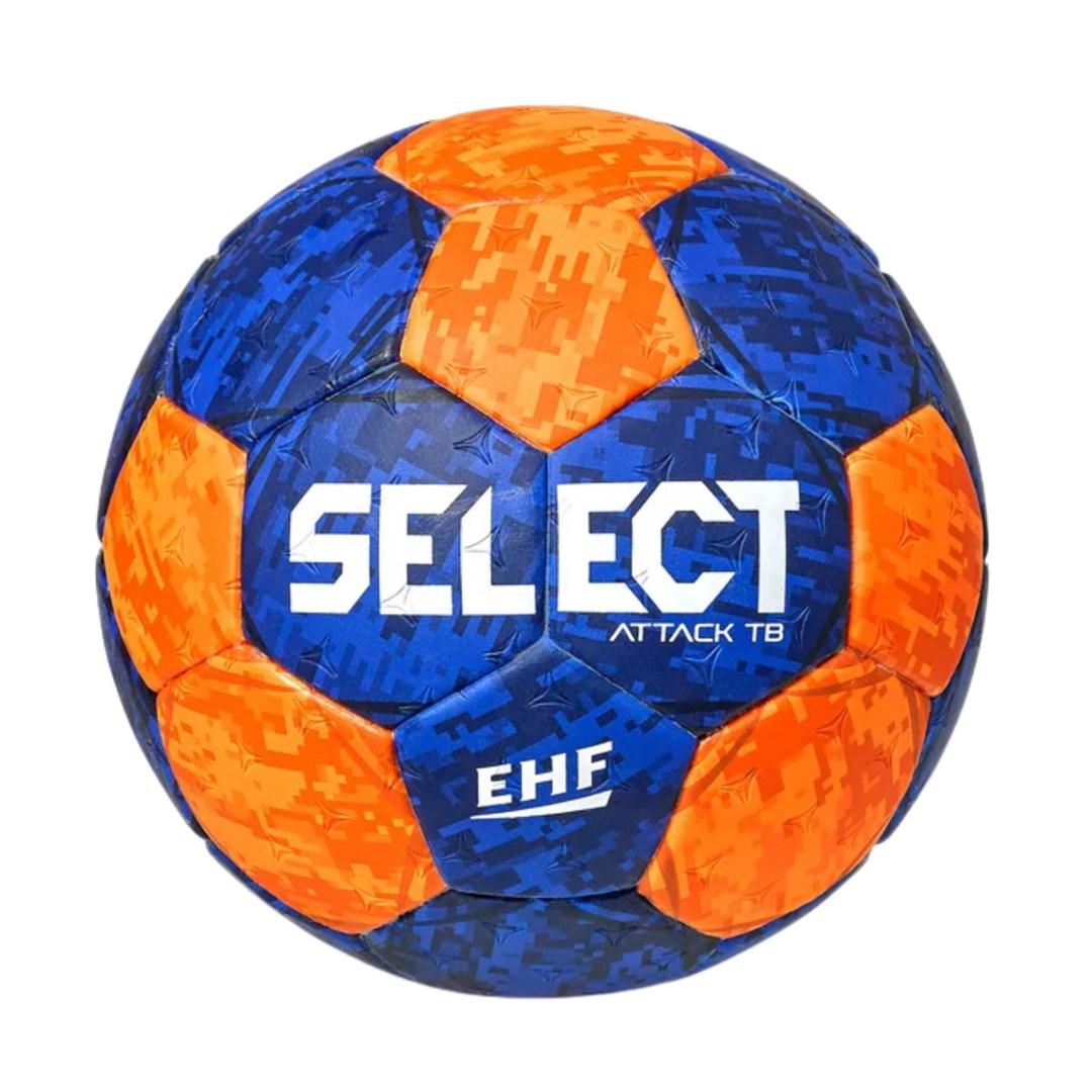 Håndbold Select Attack TB v22 Official EHF - blå/orange str. 0