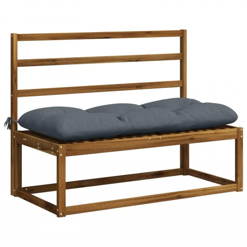 Bænkepuder VIANEN 2 stk. - blå 110 x 50 x 12 cm