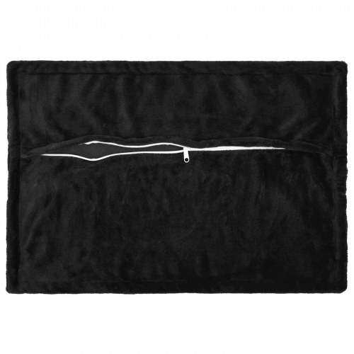 Pudebetræk HOUTEN 6 stk. 50 x 80 cm - sort flannel