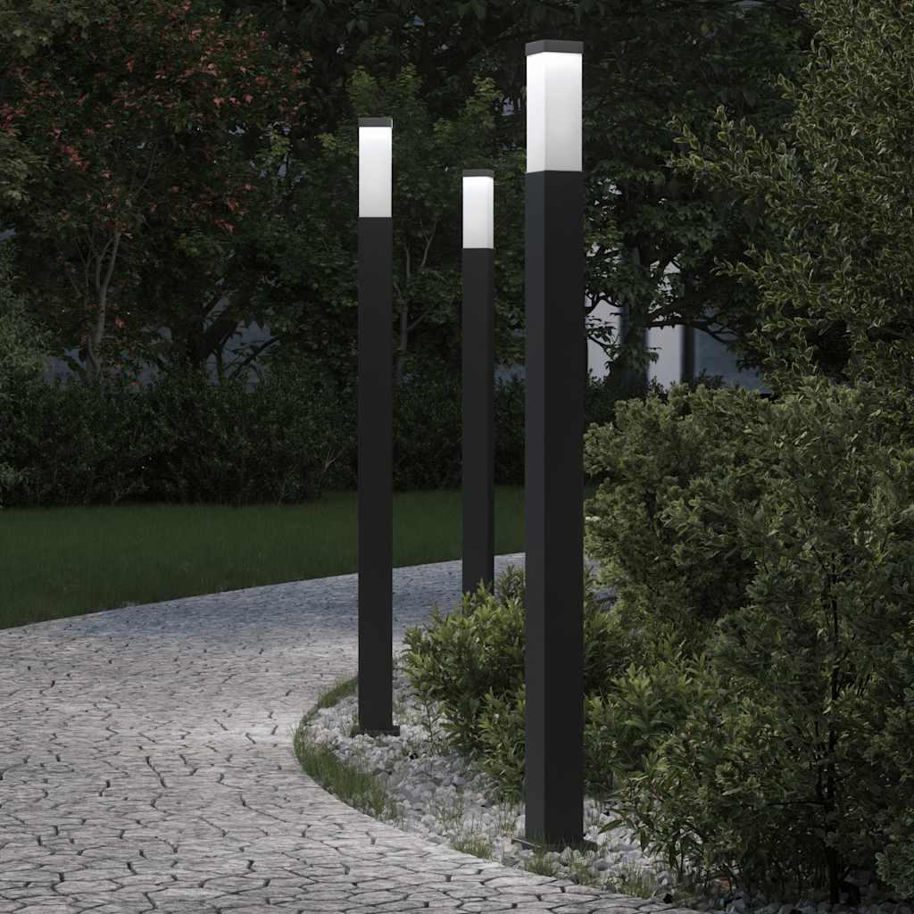 vidaXL pullertlamper 3 stk. 110 cm sort IP44