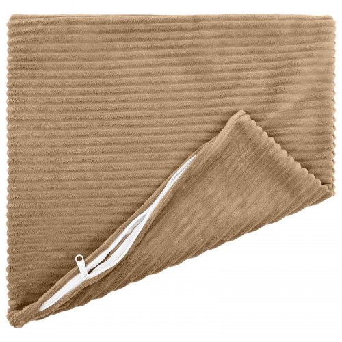 Pudebetræk HEERLEN brun 30 x 30 cm i cordfløjl - 6 stk.