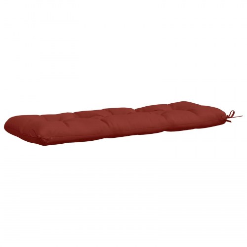 Bænkpude VIANEN rød 110 x 40 x 12 cm