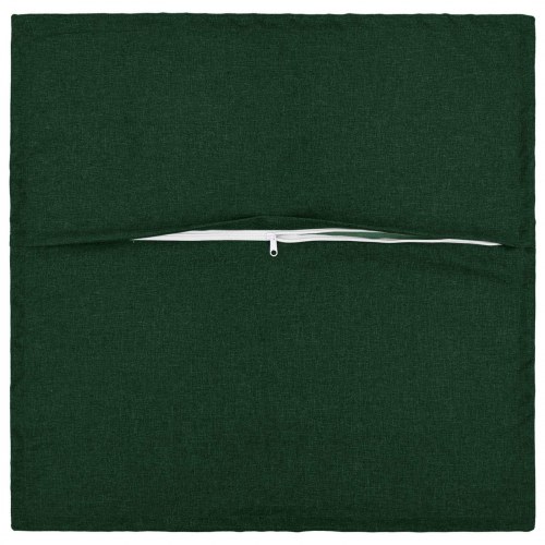 Pudebetræk HOUTEN 6 stk. 80 x 80 cm - mørkegrøn