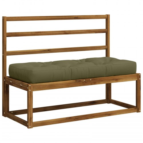 Pallesædehynde VIANEN 120 x 50 x 12 cm - olivengrøn