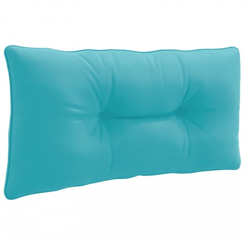 Rygpude PUTTEN - turkis 70 x 40 x 10 cm
