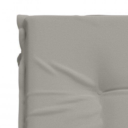 Solsengspude GEMERT - grå, 190 x 50 x 9 cm