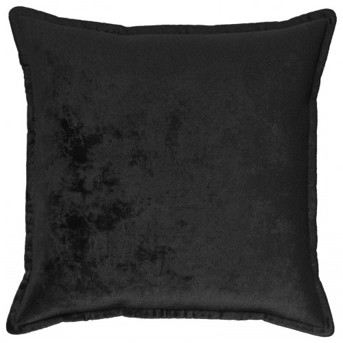 Pudebetræk HOUTEN 2 stk. i flannel - sort 80 x 80 cm