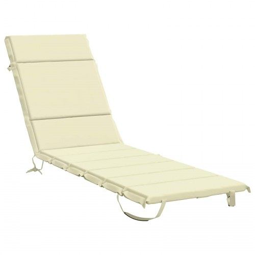 Solsengspude GEMERT - creme, 200 x 60 x 3 cm