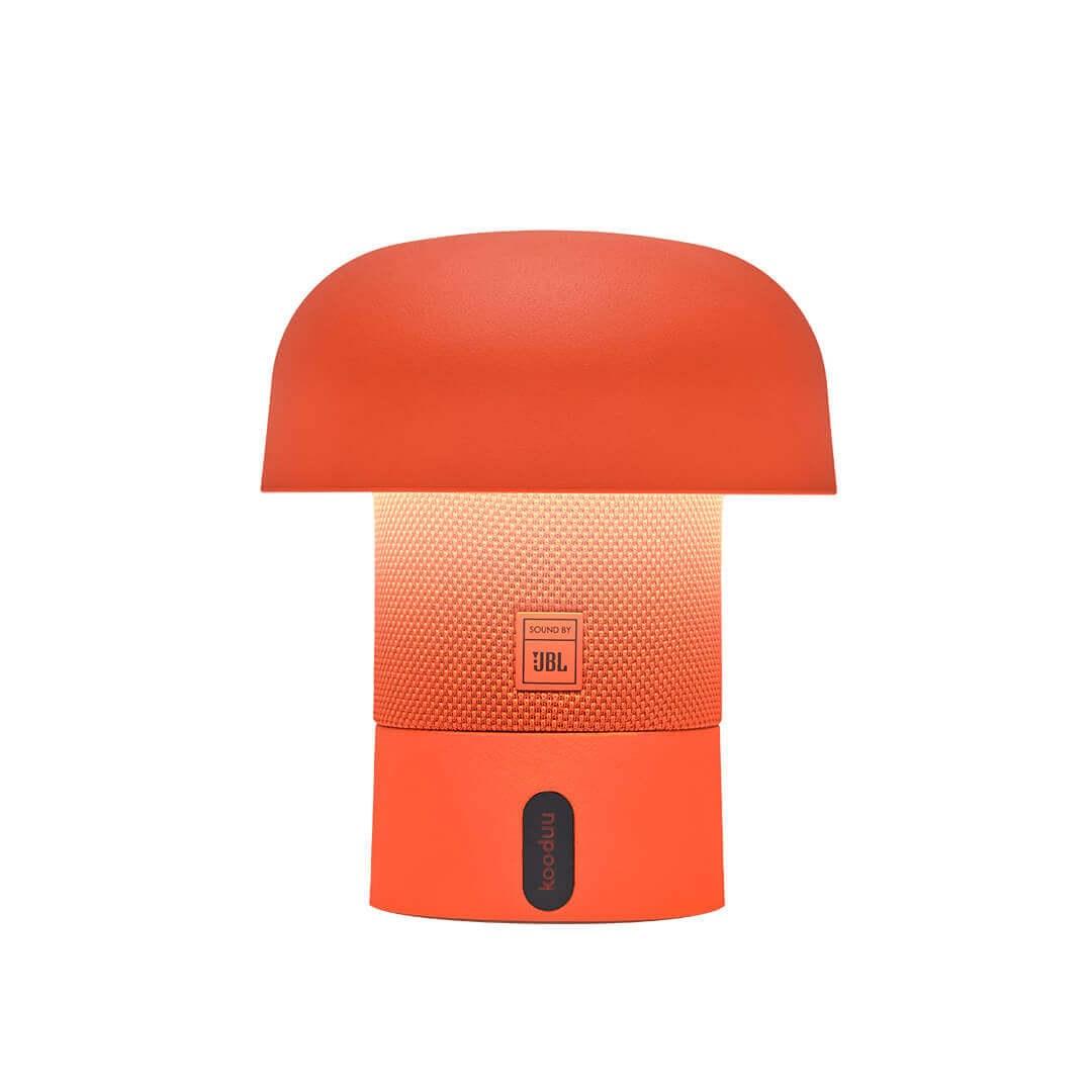 Kooduu Sensa Play Mini bærbar bordlampe med højttaler - orange