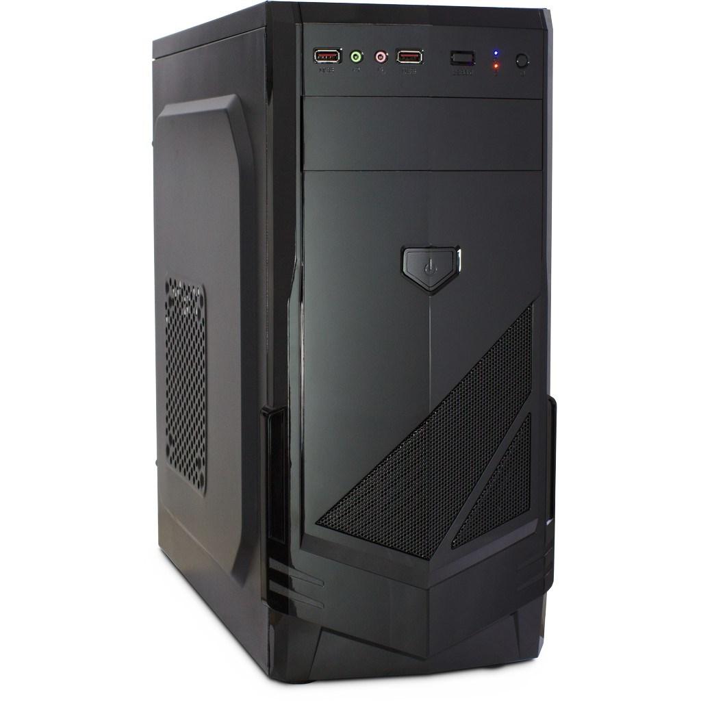 Inter-Tech B-30 tower kabinet til ATX og microATX - sort, uden strømforsyning
