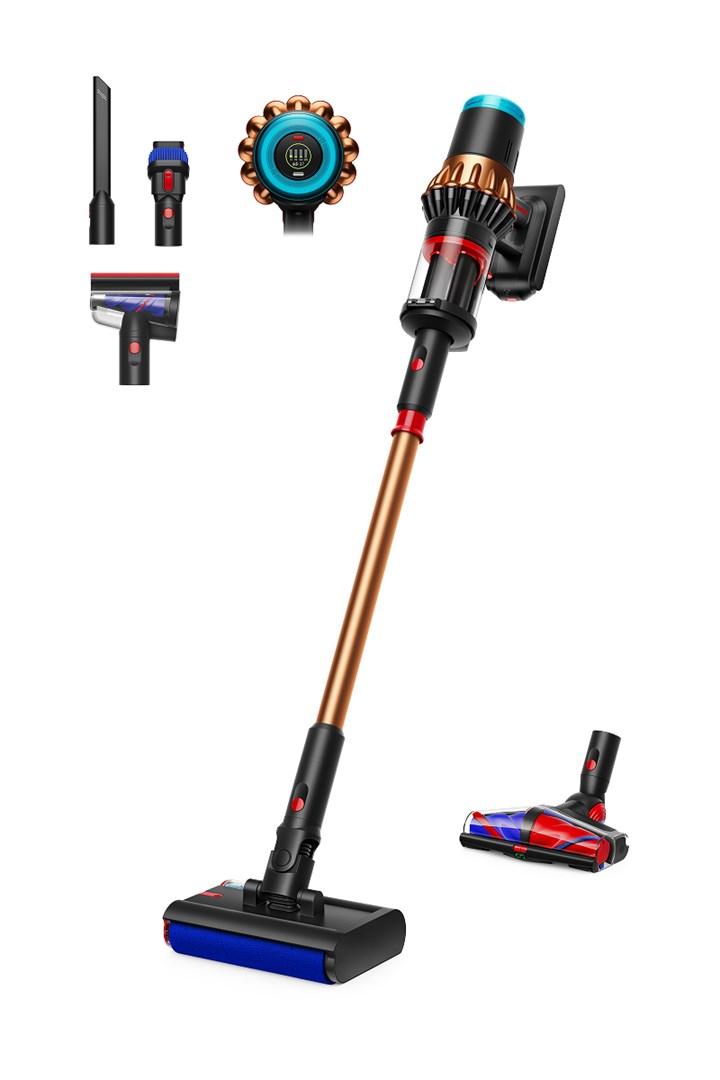 Dyson V16 Piston Animal Submarine 3-i-1 ledningsfri støvsuger til tør og våd rengøring - sort/kobber