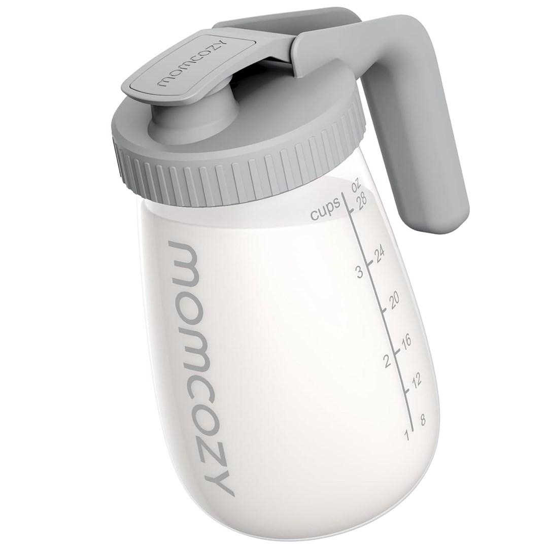 Momcozy GP01 beholder til opbevaring af modermælk 950 ml - grå