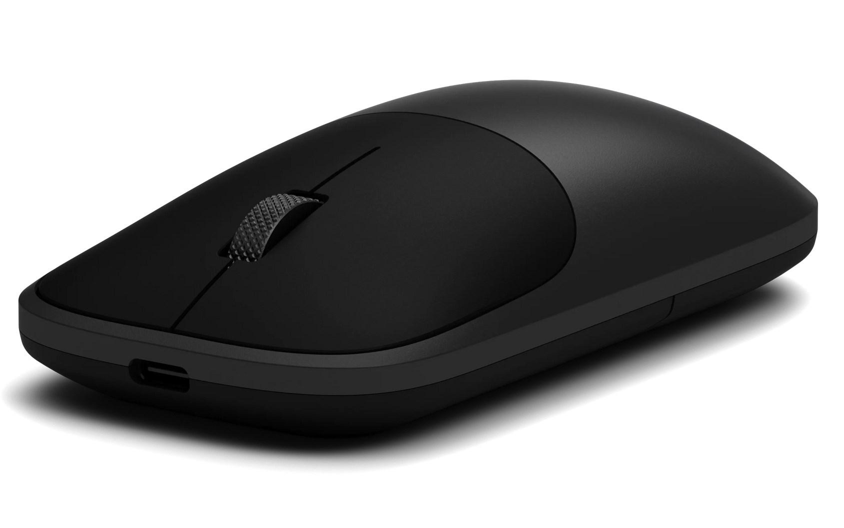 Satechi Slim EX trådløs rejsemus med RF og Bluetooth 5.3, ambidekstrøs - sort