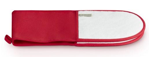 Le Creuset rød grydelap/ovnhandske i bomuld - 1 stk.