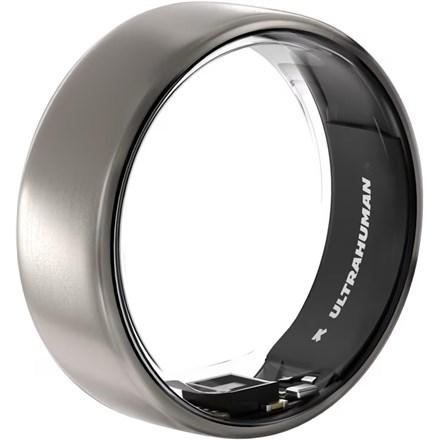Ultrahuman Ring Air smart ring - Raw Titanium, størrelse 10