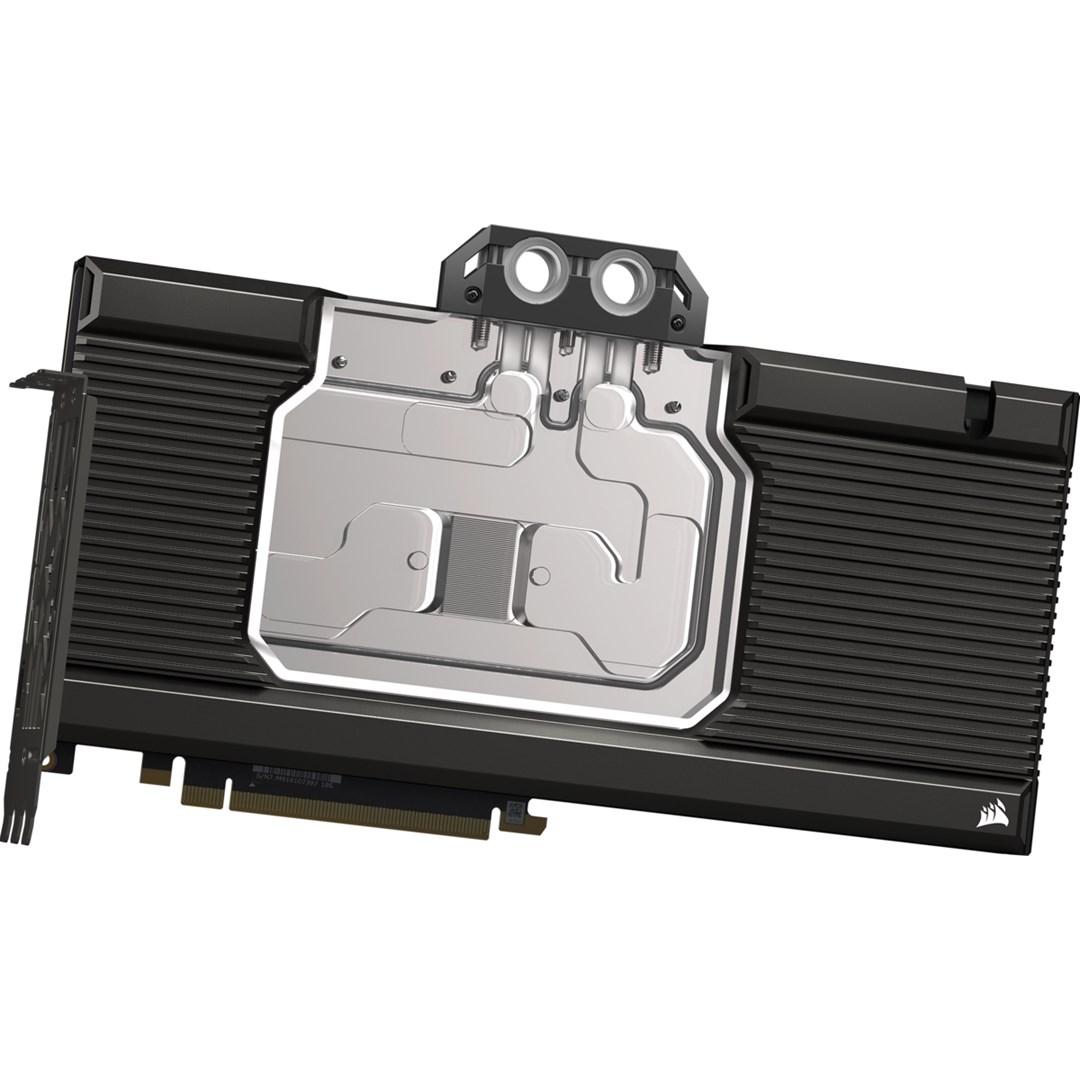 CORSAIR Hydro X Series XG7 RGB 40-SERIES - Video card GPU liquid cooling system waterblock - nikkelbelagt kobberbase - sort