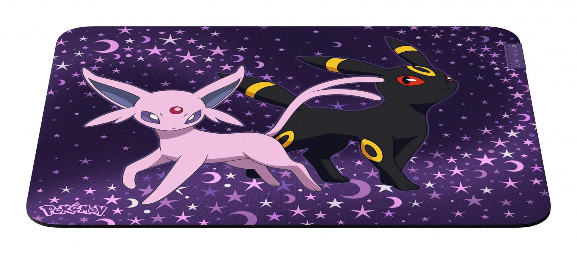 Razer Gigantus V2 Espeon & Umbreon Edition gaming musemåtte M - lilla