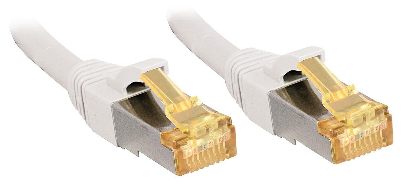 LINDY Cat6A S/FTP patchkabel LSZH Cat7 råkabel 10 m - hvid