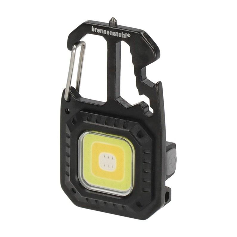 Brennenstuhl Mini LED-lygte MTL 600 ADi - kompakt arbejdslampe med karabinhage
