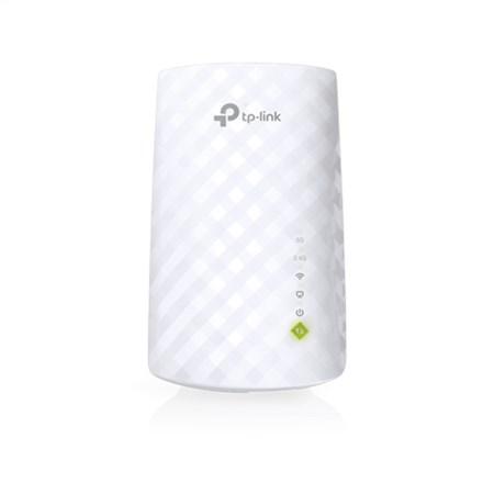 TP-Link RE200 WiFi-repeater dual-band 2,4/5 GHz med 1 x RJ45, 433 Mbit/s, hvid