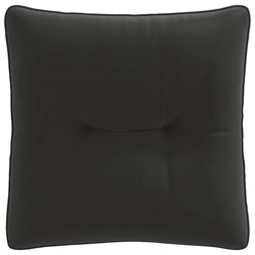 Rygpude PUTTEN - sort 40 x 40 x 10 cm