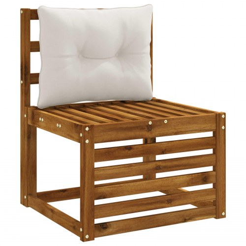 Rygpude PUTTEN - hvid 60 x 40 x 10 cm