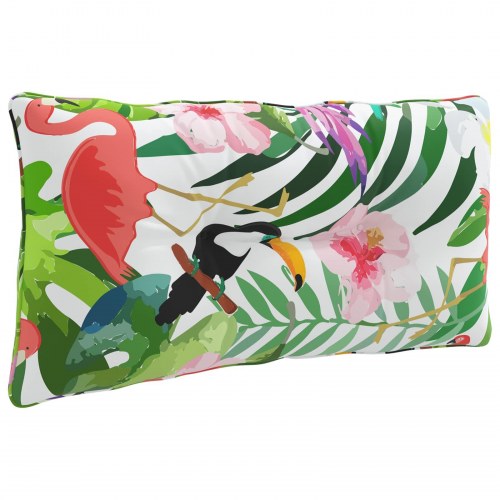 Rygpude PUTTEN flerfarvet 70 x 40 x 10 cm