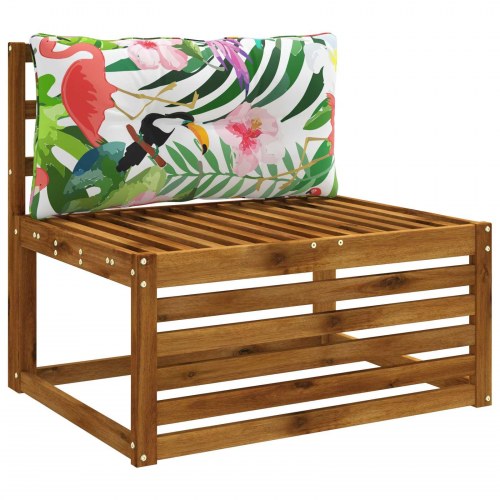 Rygpude PUTTEN flerfarvet 70 x 40 x 10 cm