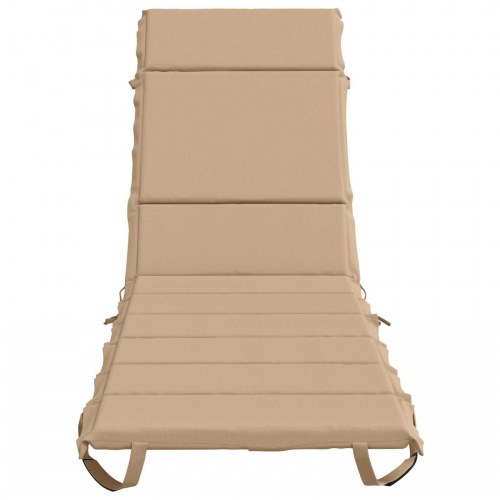 Solsengspude GEMERT - sandfarvet 200 x 60 x 3 cm