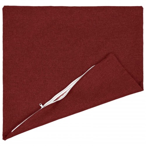 Pudebetræk HEERLEN 6 stk. vinrød 70 x 70 cm