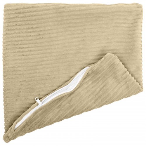 Pudebetræk HEERLEN grågrøn 30 x 30 cm cordfløjl - 6 stk.