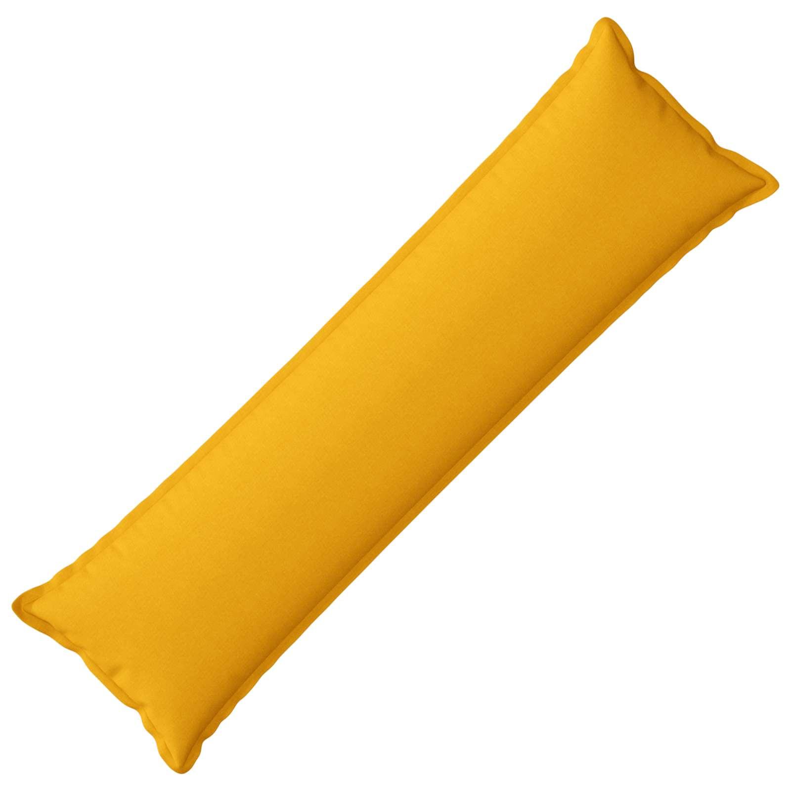 Pudebetræk HOUTEN lys gul 40 x 145 cm - faux linned