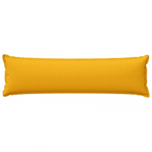 Pudebetræk HOUTEN lys gul 40 x 145 cm - faux linned