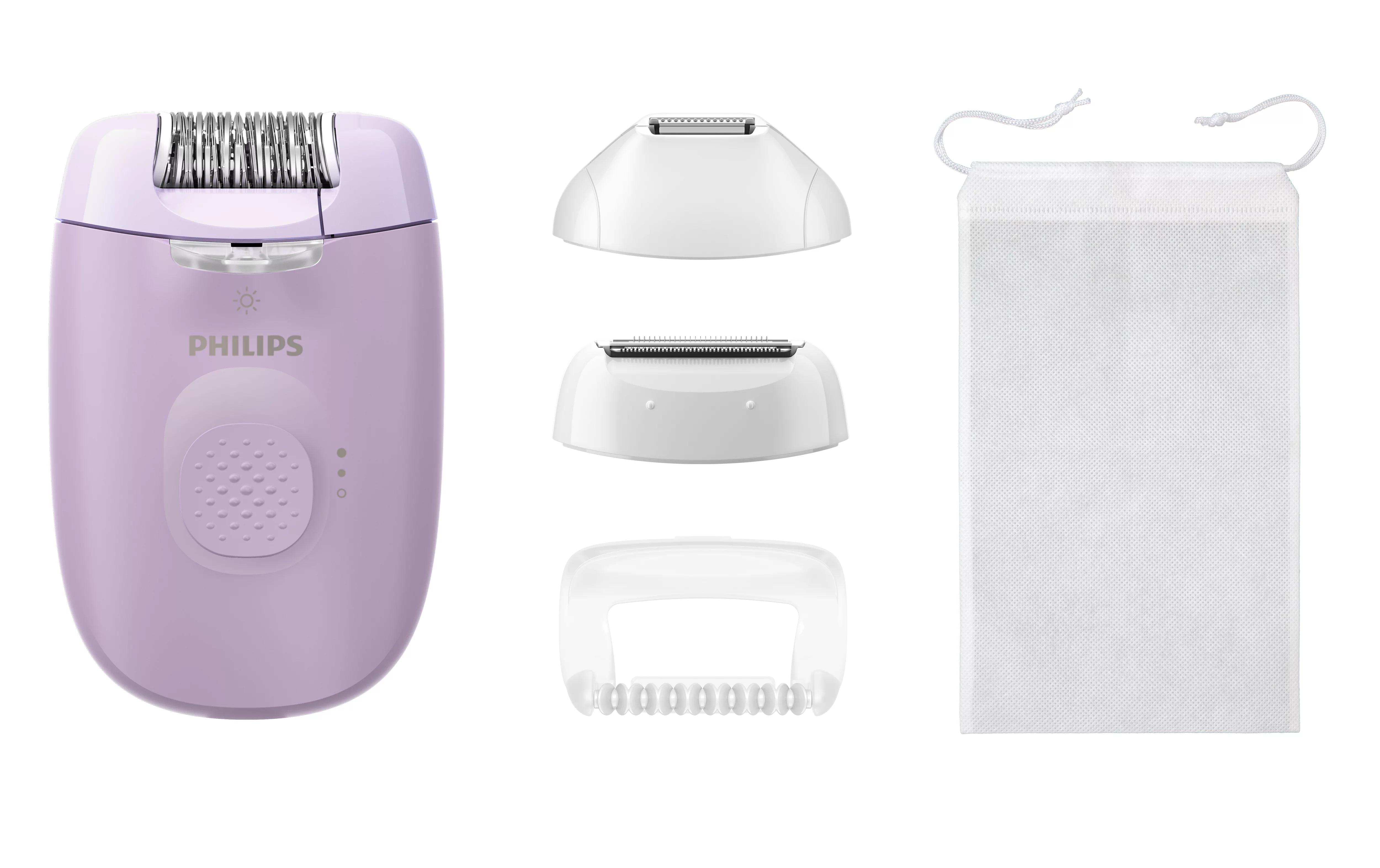 Philips Epilator Series 4000 Corded Hair Removal Device for Body and Bikini Area - Model BRE257/00