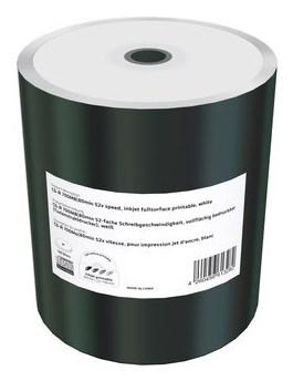 CD-R 700 MB 52x blanke cd'er til optagelse - 100 stk., printbare, 80 min, shrink wrapped