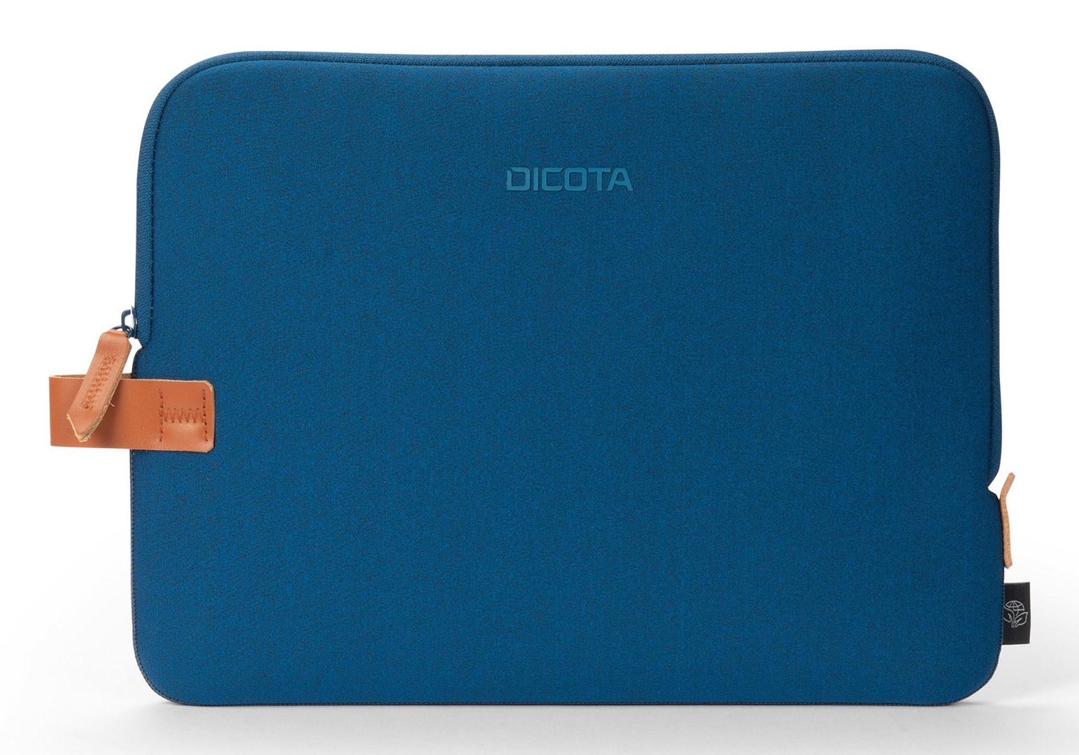 Dicota D32156-RPET laptop sleeve 16" - marineblå computertaske i genanvendt polyester til Apple