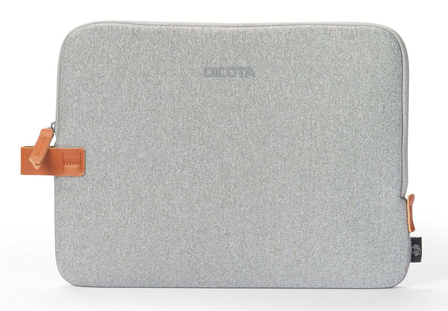 Dicota D32025-RPET laptop sleeve til 15" Apple - grå i neopren og genanvendt polyester