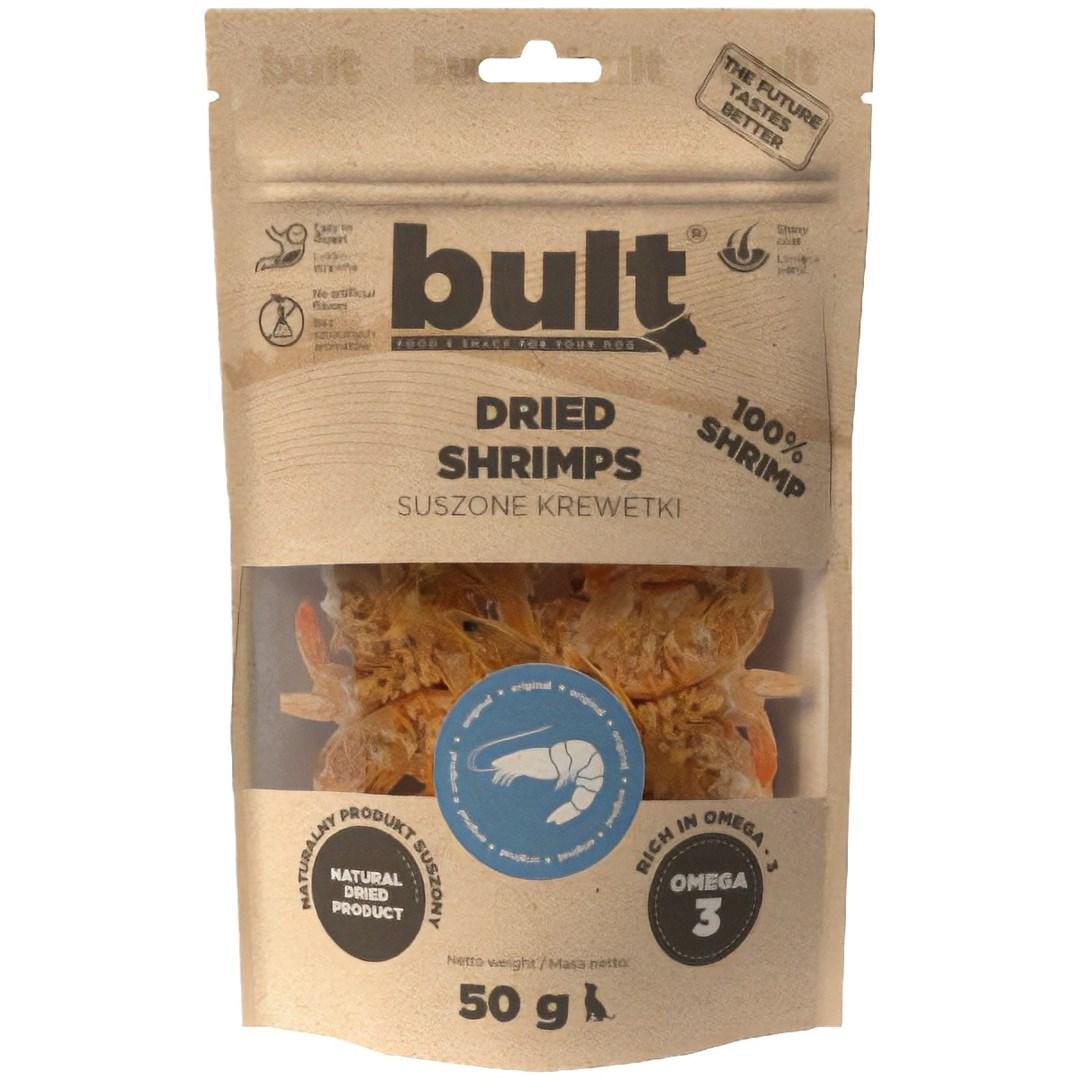 Hundegodbidder BULT Natural Dried Shrimp Mono - 50 g