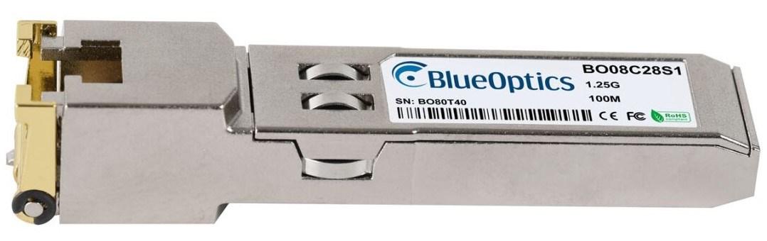 BlueOptics J8177D-BO netværkstransceivermodul SFP til RJ-45, 100 m, sølv
