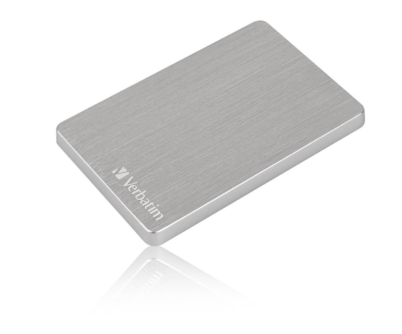 Verbatim Store 'n' Go ALU Slim - Harddisk - 1 TB - ekstern (bærbar) - USB 3.2 Gen 1 - sølv