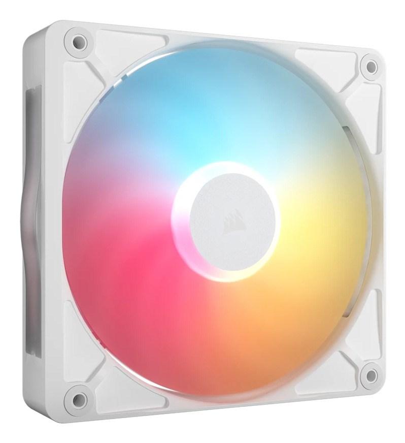 Corsair iCUE LINK RX140 II RGB PWM PC Fan Expansion Kabinetblæser 1-pack Hvid 140 mm