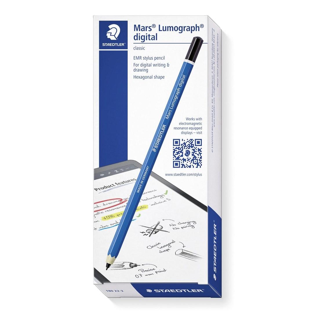 STAEDTLER Mars Lumograph digital classic 180 22-3 EMR styluspen til skrivning og tegning