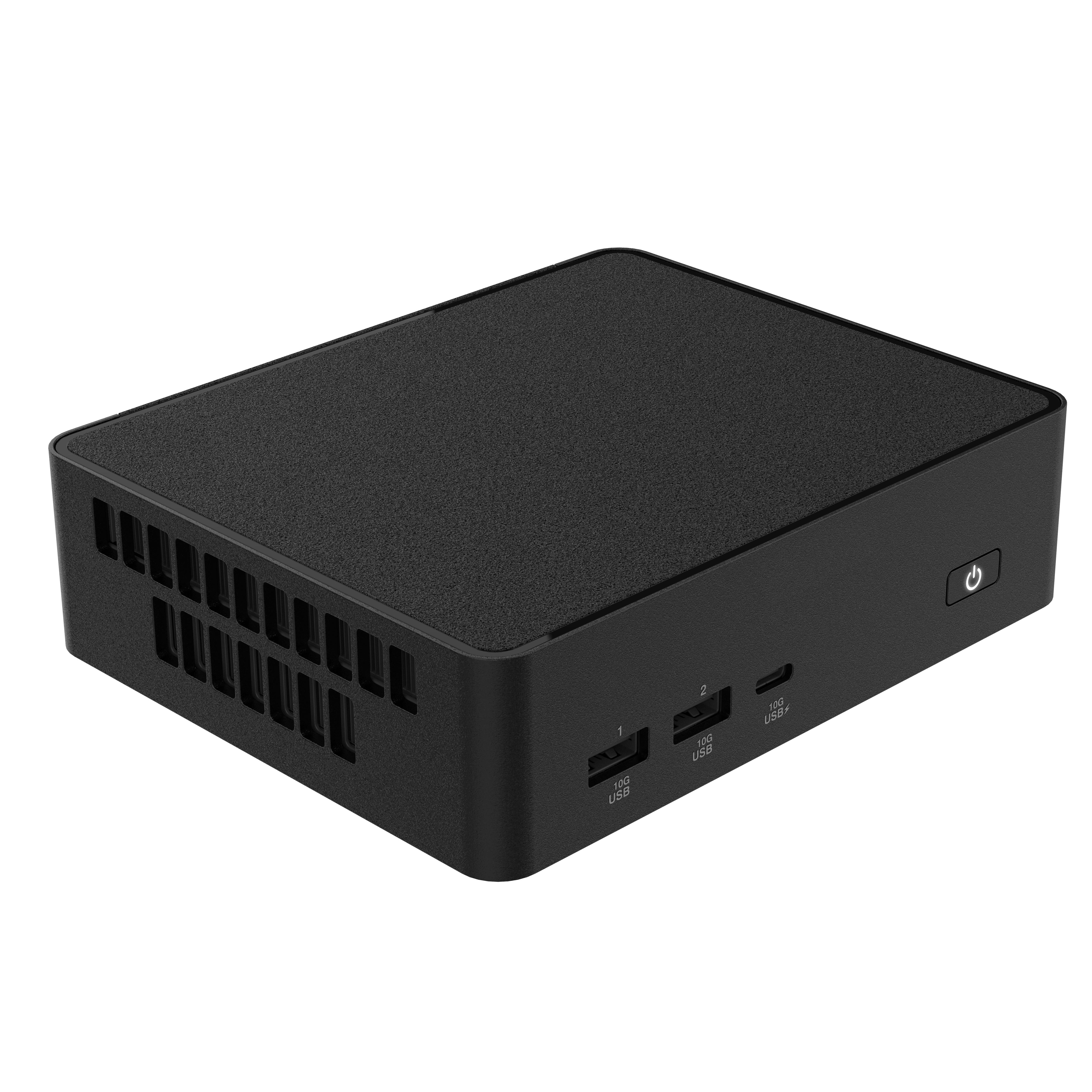 ASUS NUC 16 Pro RNUC16WCKC300002 barebone mini-PC med Intel Core 3 304, Wi-Fi 7 og sort kabinet