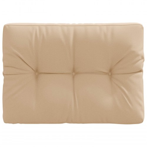 Palle rygpude VIANEN - sandfarvet 70 x 40 x 12 cm