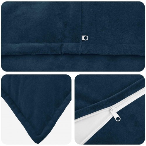 Pudebetræk HOUTEN 2 stk. - blå 35 x 35 cm
