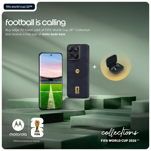 Motorola edge 70 fusion FIFA Edition 6,78" 8/256 GB 5G - PANTONE Silhouette