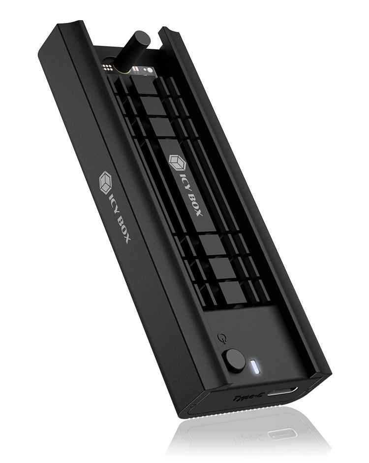 M.2 SSD-kabinet ICY BOX IB-180MC-C31 - sort