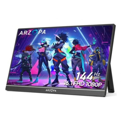 Computerskærm Arzopa Z1FC 16,1" Full HD - sort