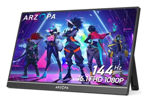 Computerskærm Arzopa Z1FC 16,1" Full HD - sort